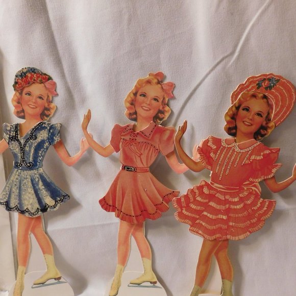 Sonja Henie Celebrity Paper Dolls 1992 B. Shackman Vintage - Picture 4 of 7